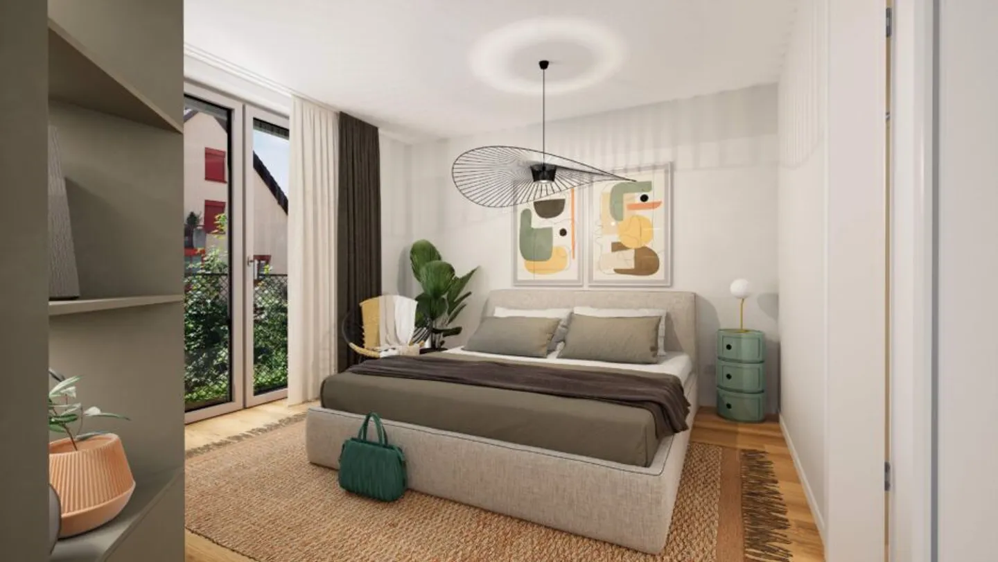 Nachhaltige 2.5-Zimmerwohnung - Foto 4 von 5