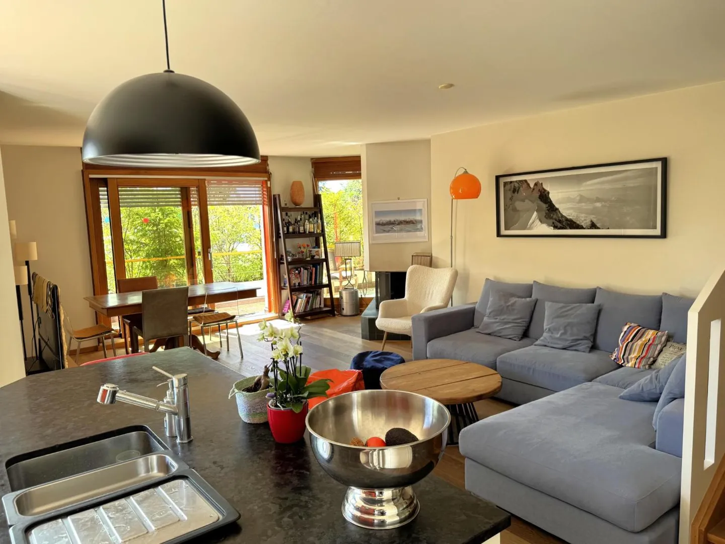 Bell'appartamento di 4,5 locali al piano giardino - Foto 5 di 13