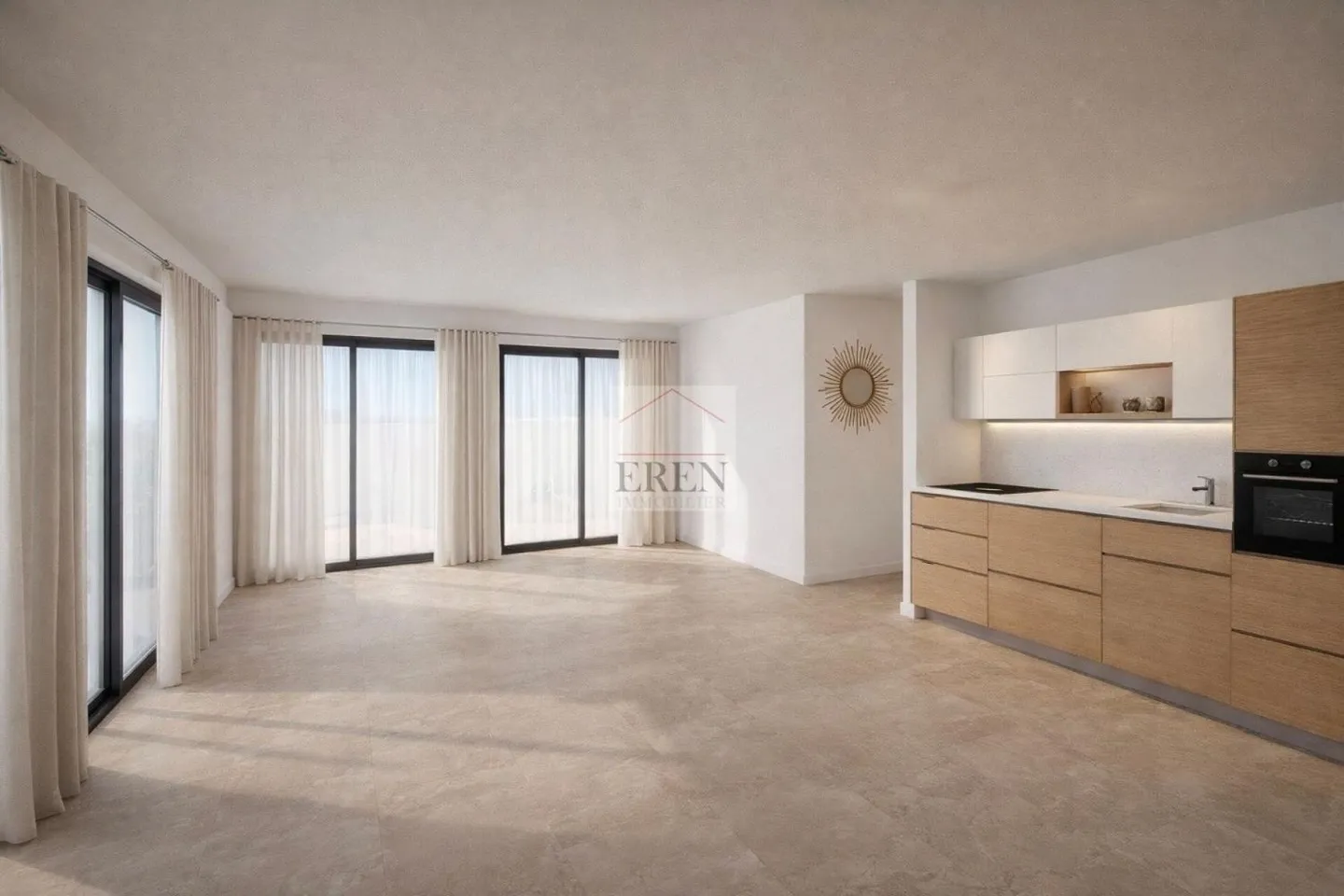 Superb and spacious 3.5-room penthouse facing southwest in Grône - Photo 2 of 9