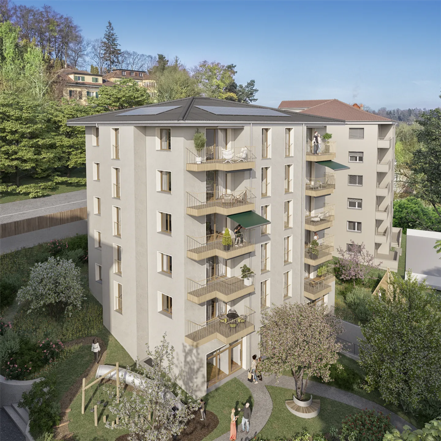 Balconi del Sottobosco: Appartamento di 4,5 locali nella città di Friburgo - Foto 6 di 9