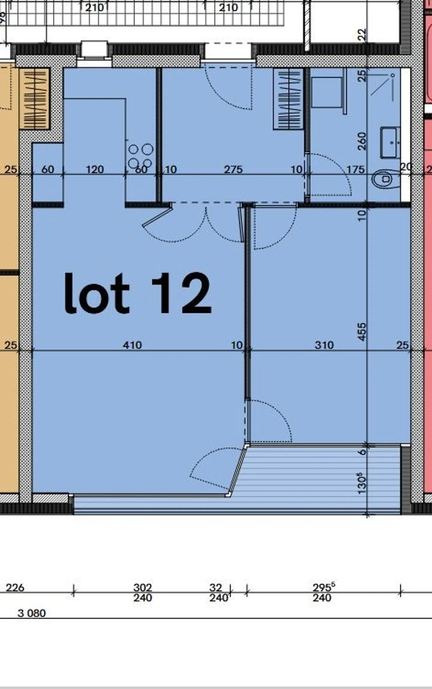 Magnifico appartamento nuovo di 2½ locali a Granges-Paccot - Foto 12 di 12