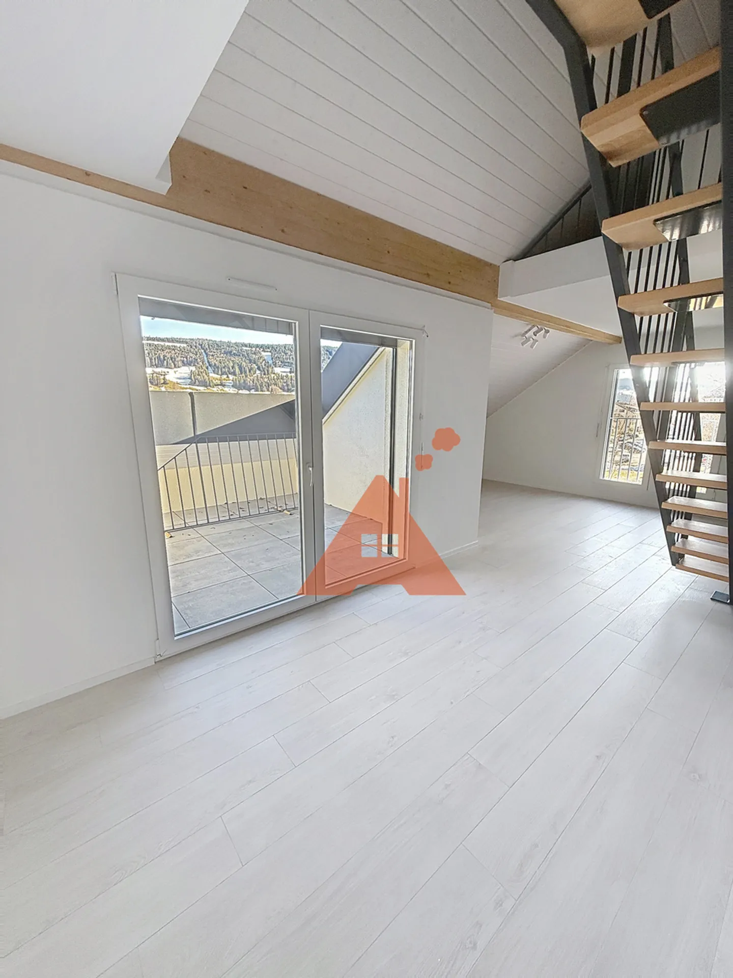 Superbo duplex in affitto a Sentier con balcone - Foto 9 di 18