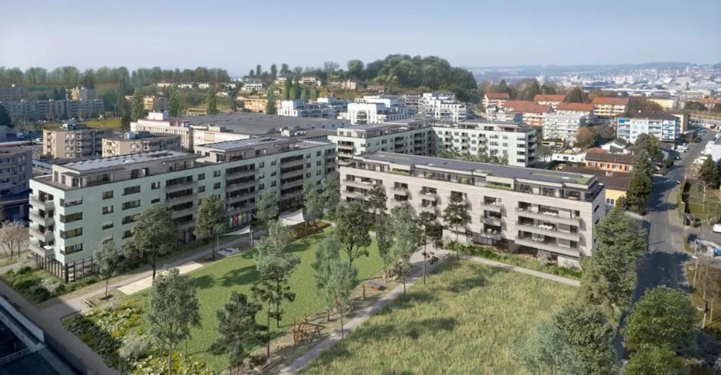 New 3.5 room apartments in Ecublens from 86 m² - www.mapraz-parc.ch - Photo 2 of 12