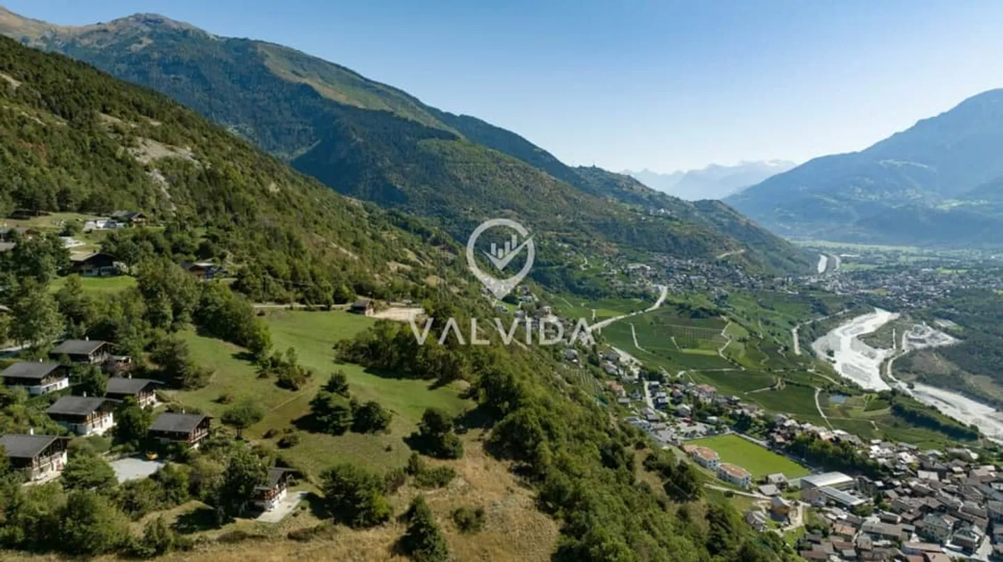 Chalet charmant avec vue spectaculaire au-dessus de Varen - Calme, Confort - Photo 13 sur 13