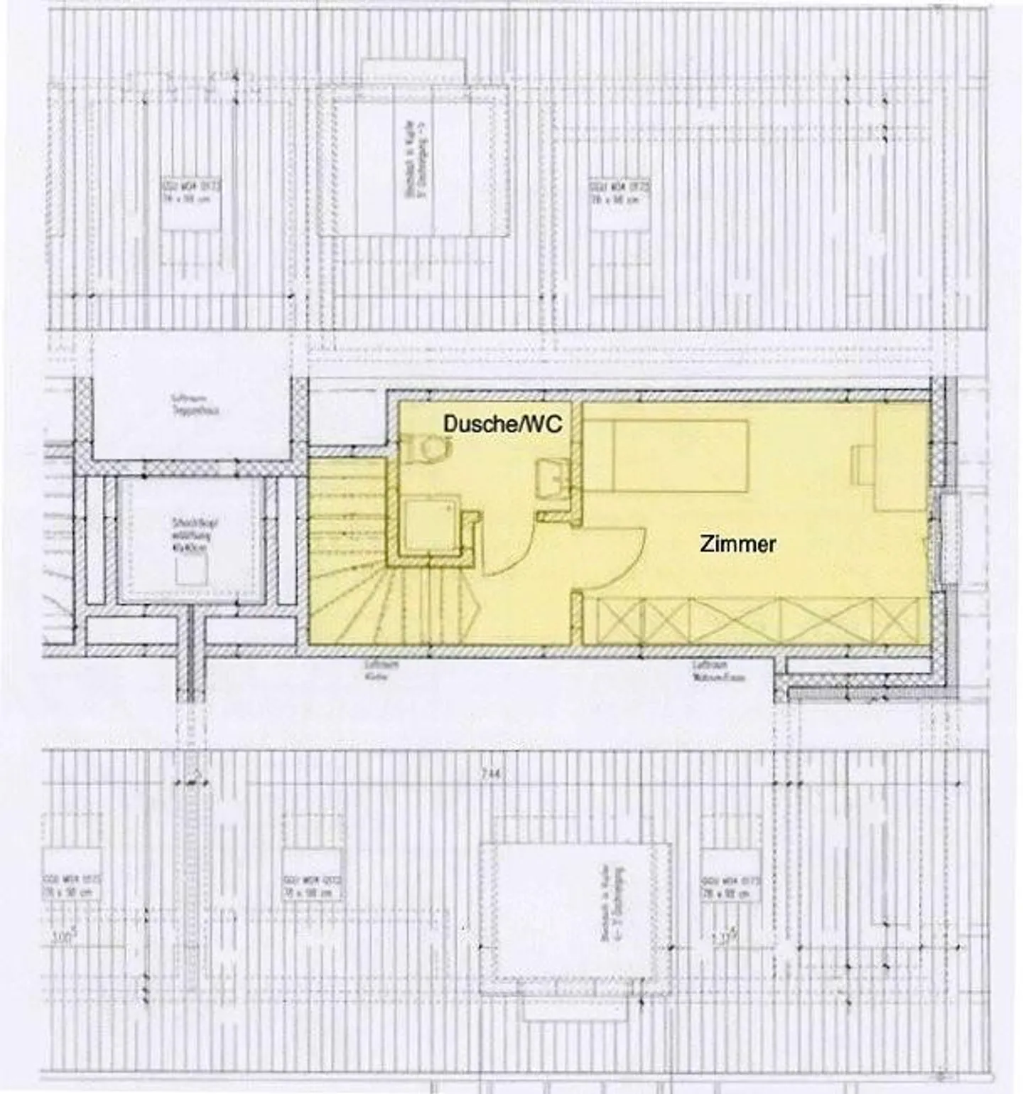 Appartement en penthouse 3½ pièces attrayant et spacieux - Photo 12 sur 12
