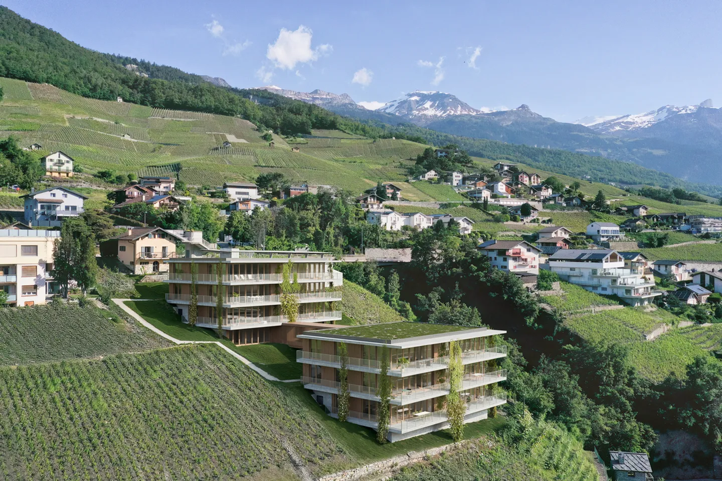 Lot A08 - 2,5 camere nuove a 5 minuti dalla città di Sierre - Foto 1 di 5