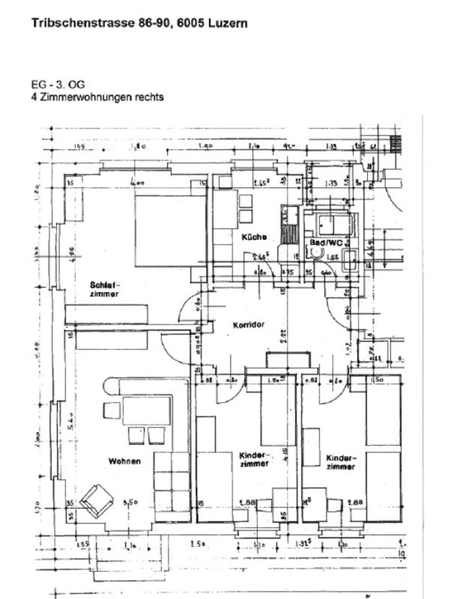 4-room apartment ground floor right - Photo 7 of 7