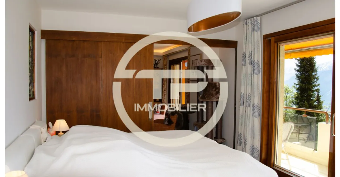 Magnificent 5.5-room apartment, Ski-In - Ski-Out, at the foot of the Arnouva-Signal ski lifts - Photo 3 of 12