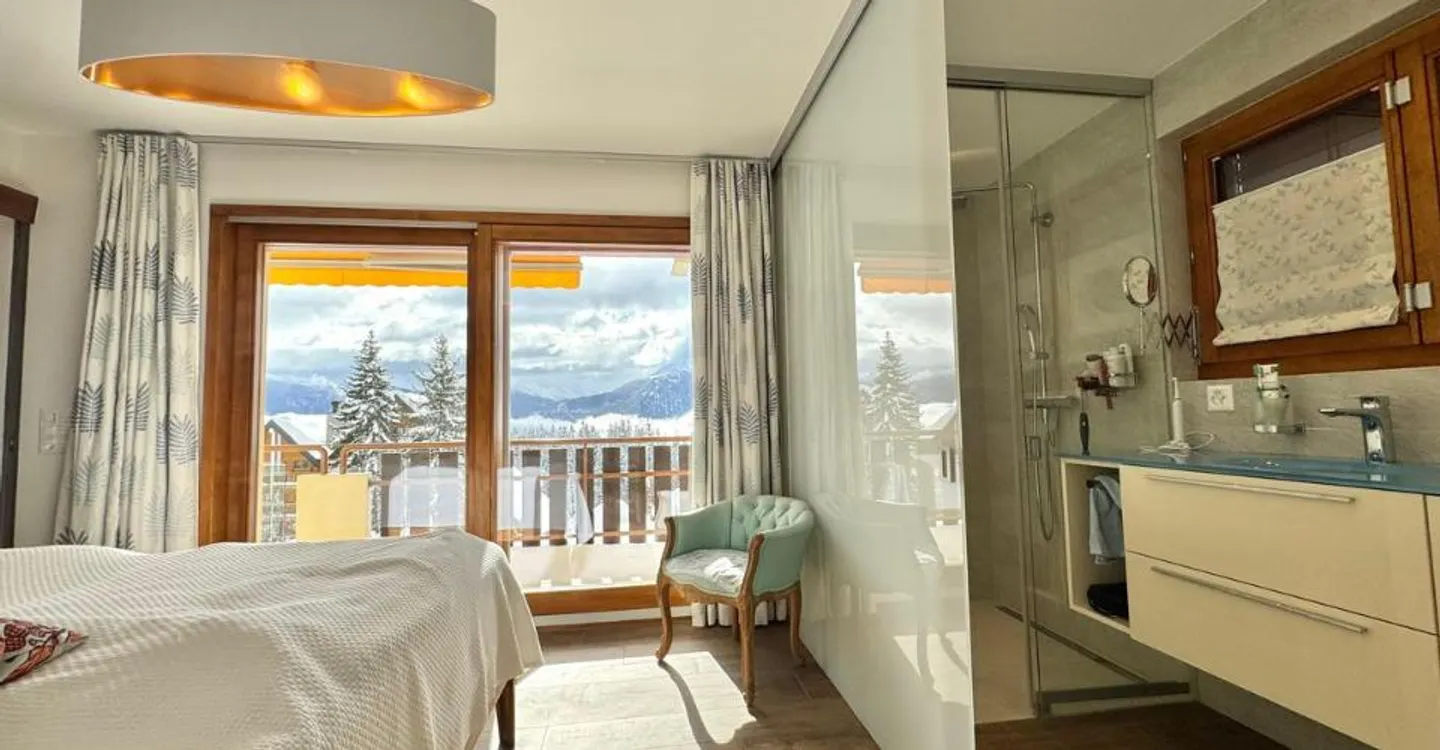 Magnificent 5.5-room apartment, Ski-In - Ski-Out, at the foot of the Arnouva-Signal ski lifts - Photo 8 of 12