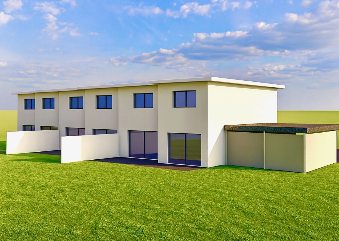 Casa angolare di 5,5 stanze di nuova costruzione in una posizione tranquilla - Foto 3 di 4