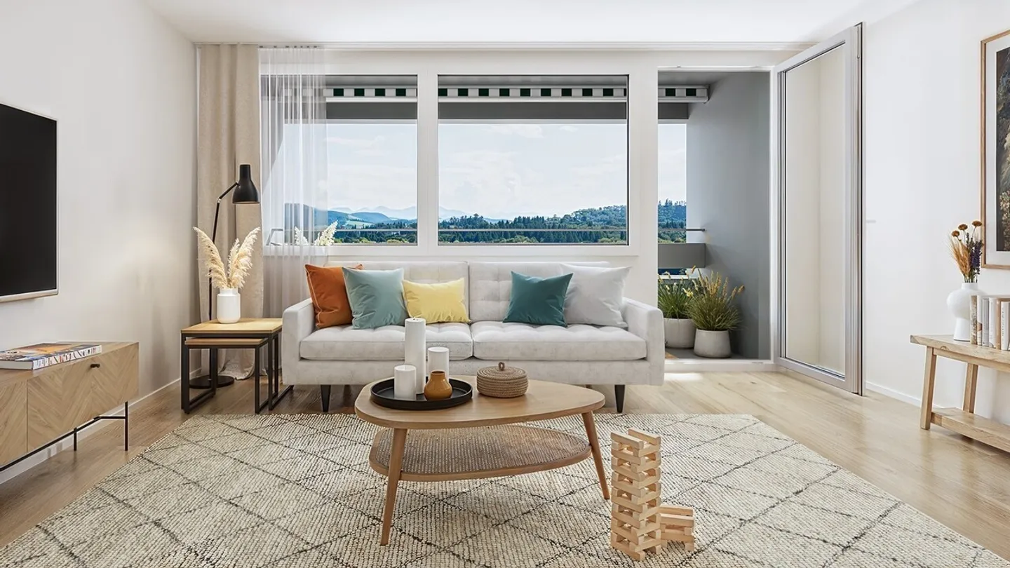 Erstvermietung nach Totalsanierung «CIEL14» - Hier wohnst du himmlisch hoch! - Foto 3 di 13