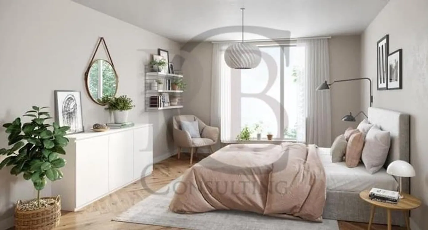 DUPLEX 5,5 STANZE DI 159 M2 - GIARDINO CON TERRAZZA DI 220 M2, TRANQUILLO A MORGES! - Foto 4 di 5