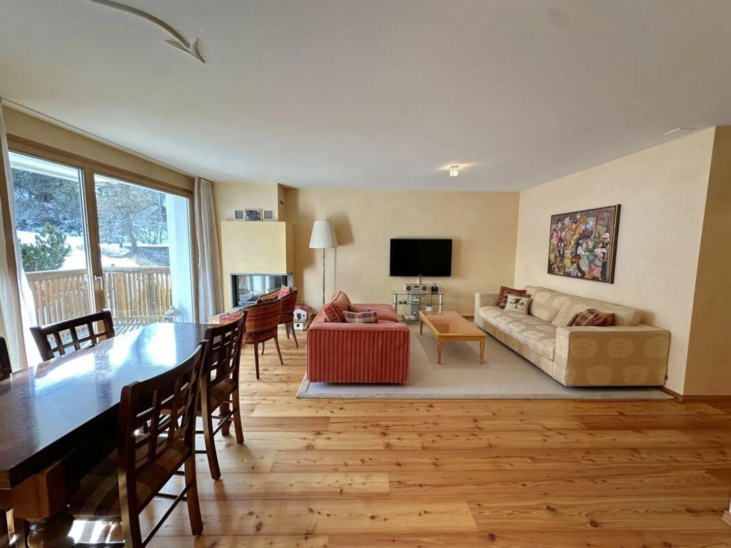 Grosszügige 3.5 Zimmerwohnung im Herzen Malojas - Foto 2 von 9