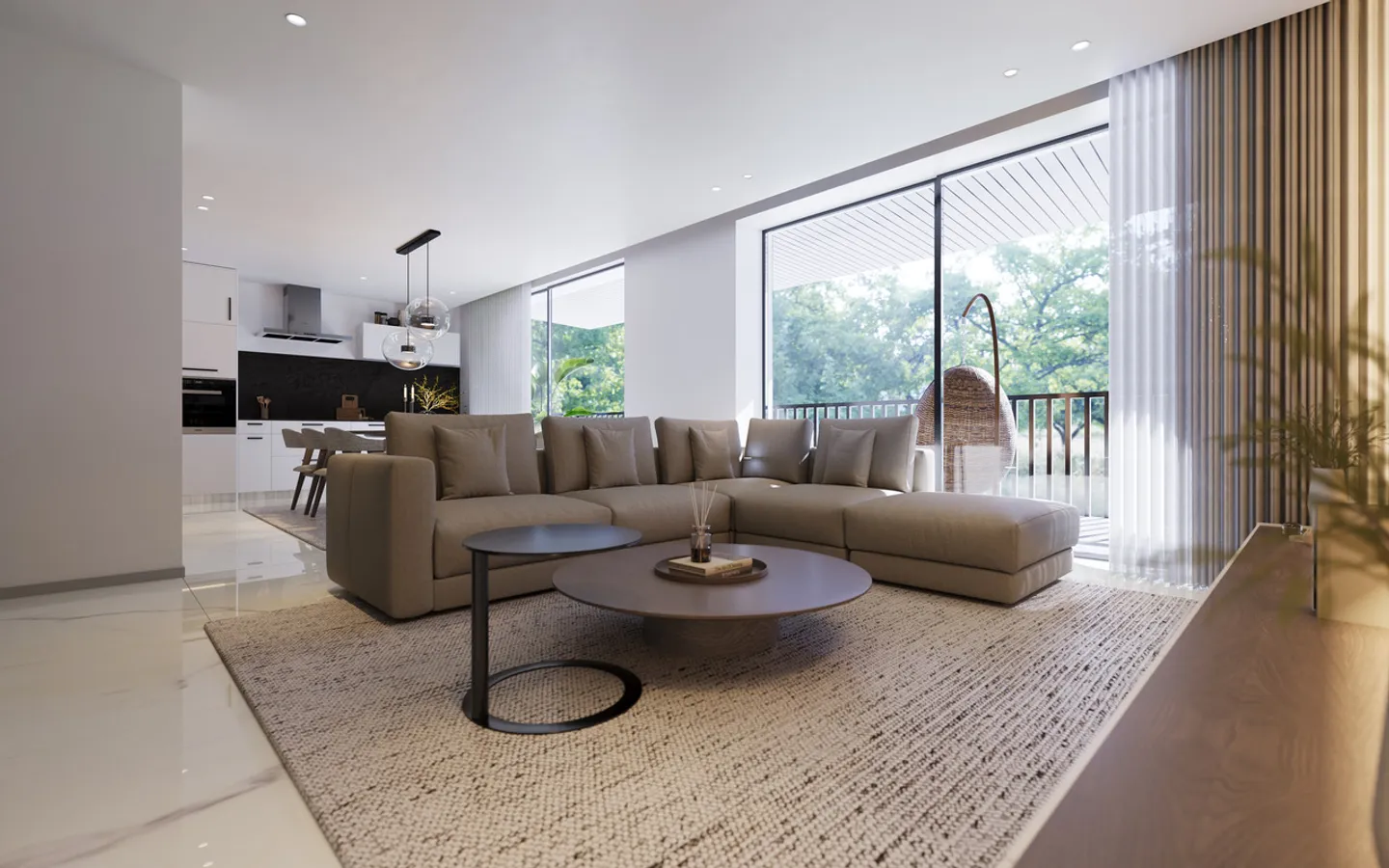 2 duplex apartments of 4.5 rooms in a building under construction - Photo 2 of 13
