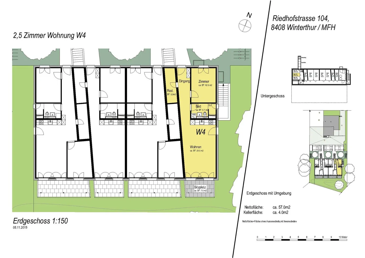 2.5-Zimmer-Erdgeschosswohnung mit Sitzplatz in ruhiger Umgebung - Foto 7 von 7