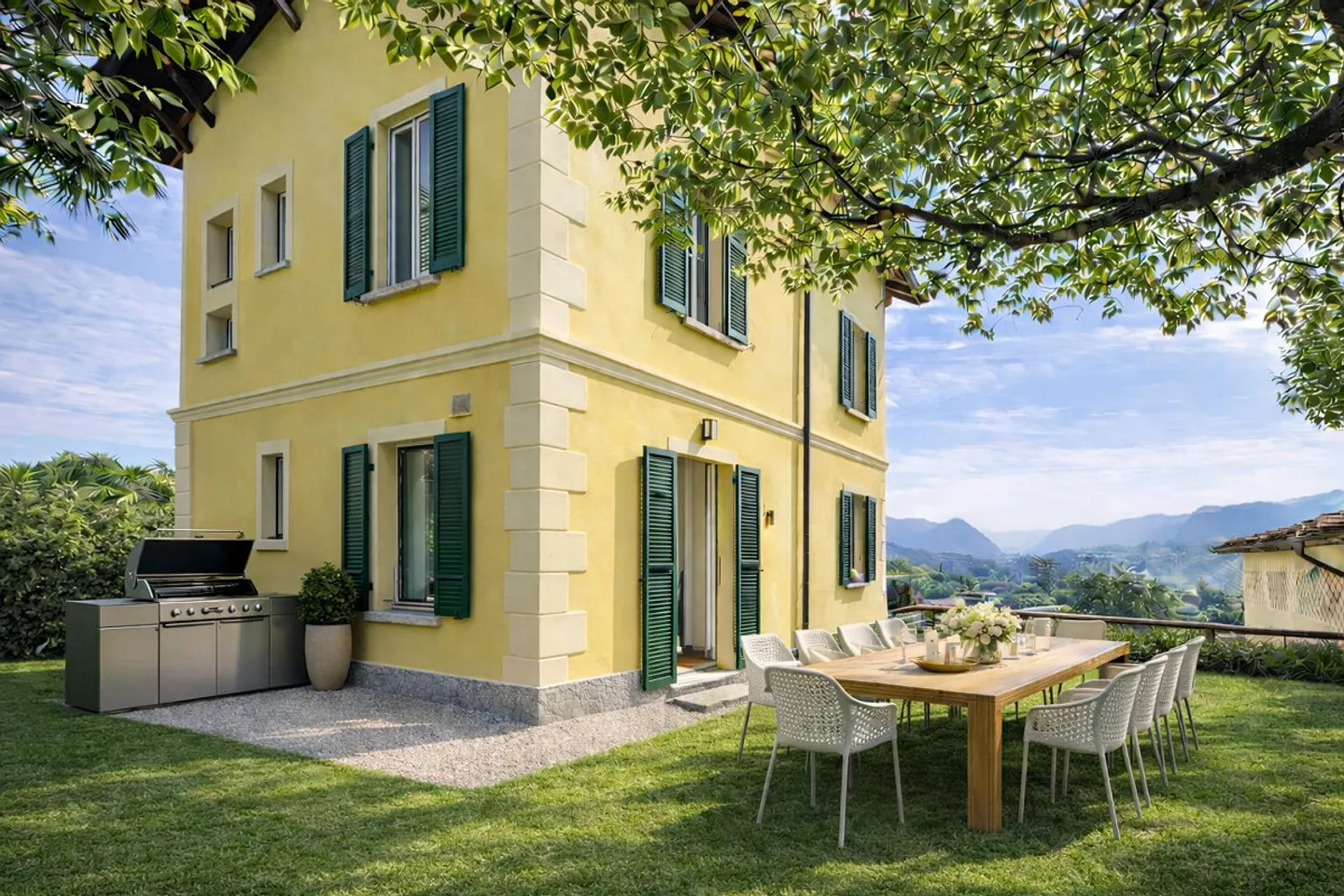 Résidence secondaire avec vue : rare villa tessinoise avec réserve foncière - Photo 2 sur 11