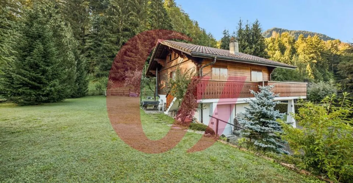 Charmey - typisches Chalet mit 5,5 Zimmern in privilegierter Lage - Foto 3 von 10