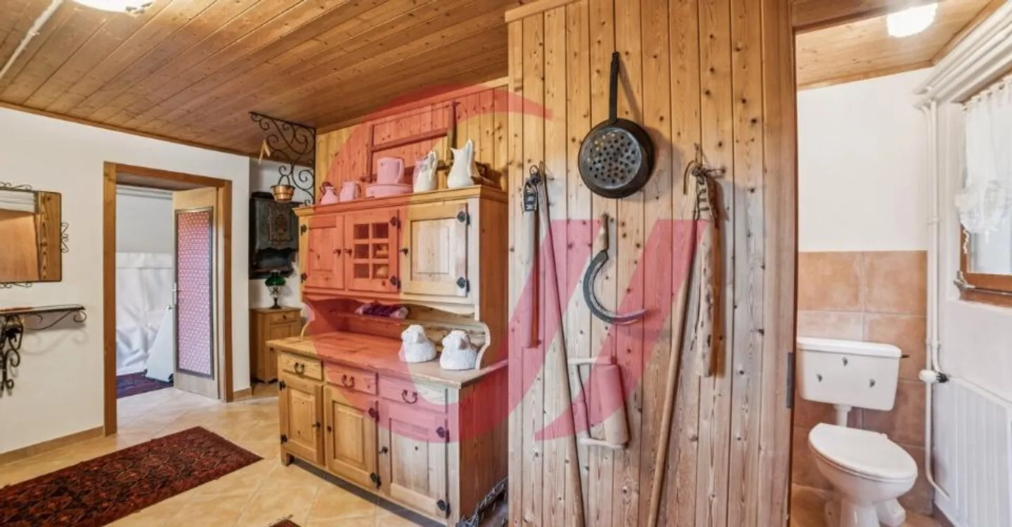 Charmey - typisches Chalet mit 5,5 Zimmern in privilegierter Lage - Foto 4 von 10