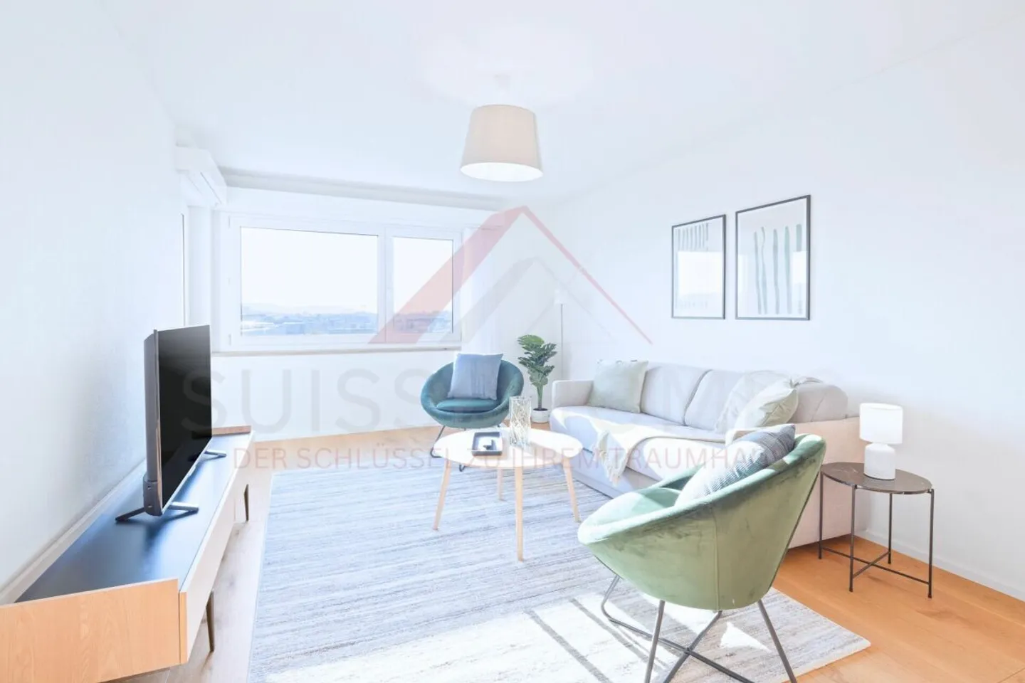 Komplett renovierte 5.5-Zimmer-Wohnung mit 126 m² Wohnfläche und 74 m² Balkon-/Terrassenfläche in Huttwil - Foto 3 di 18