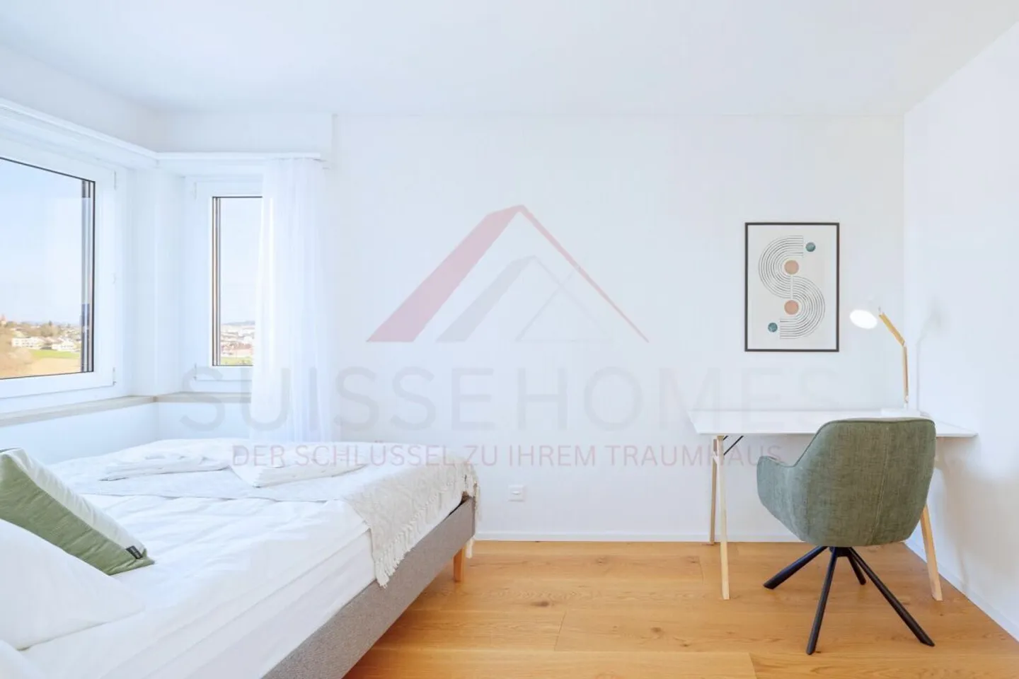 Komplett renovierte 5.5-Zimmer-Wohnung mit 126 m² Wohnfläche und 74 m² Balkon-/Terrassenfläche in Huttwil - Foto 14 di 18