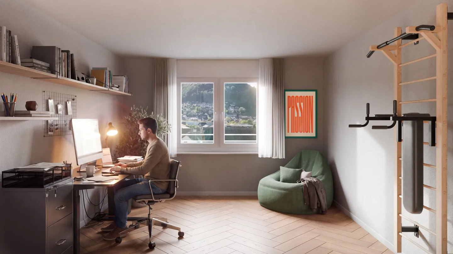 Neubau Attika Wohnung mit Aussicht - Foto 9 von 13