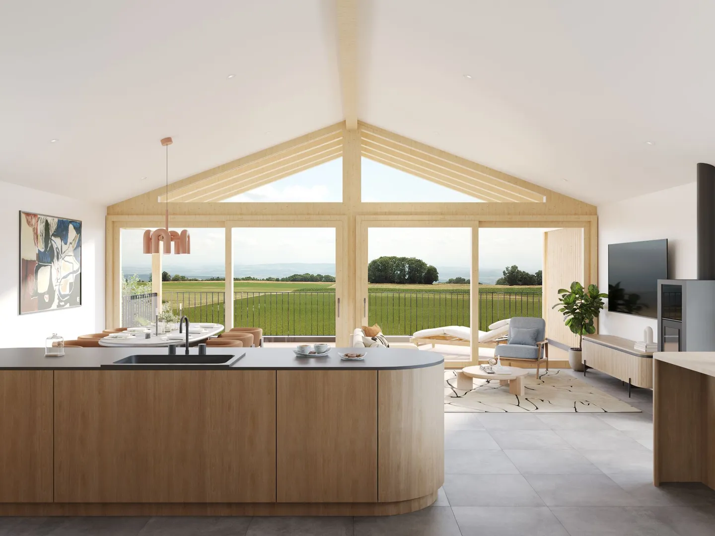 Duo de villas d'architecte à construire - Photo 2 sur 4
