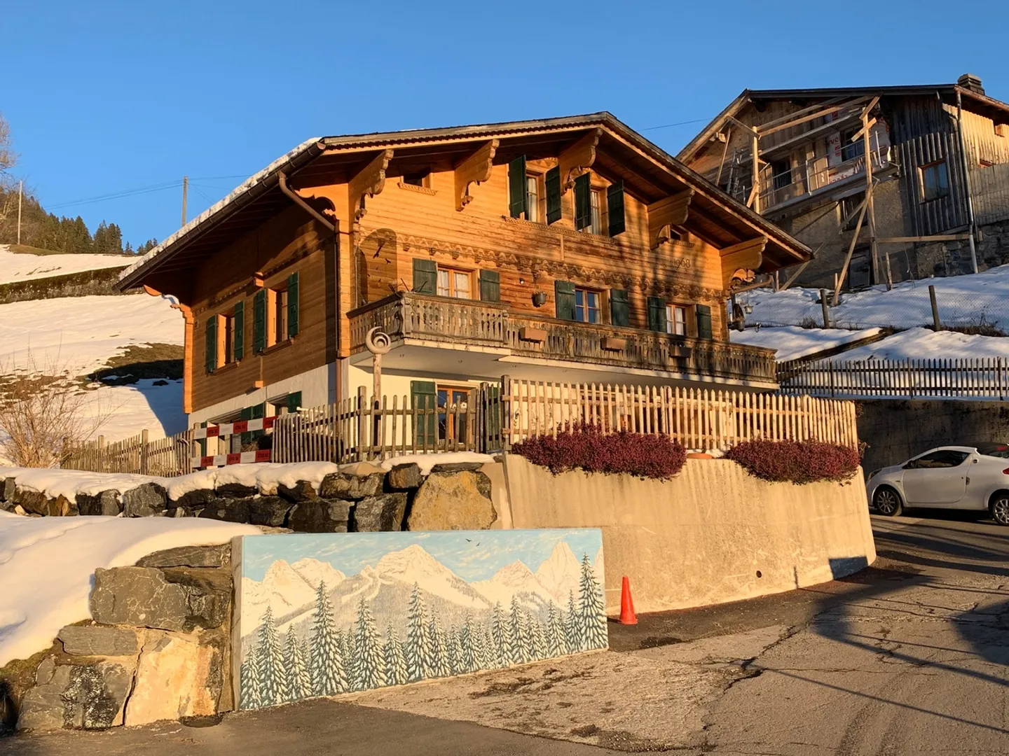 Spaziosa casa indipendente con balcone a Château-d'Œx - Foto 4 di 7