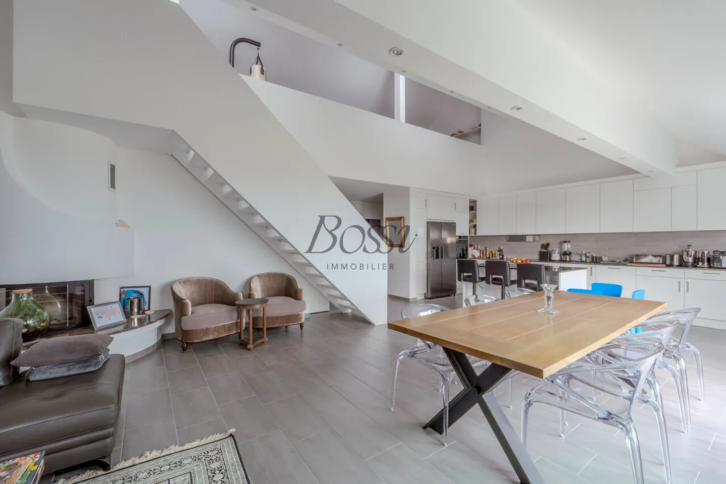 A 8 mn de la gare de Rolle, attique avec vue lac-Alpes-vignobles - Photo 7 sur 13