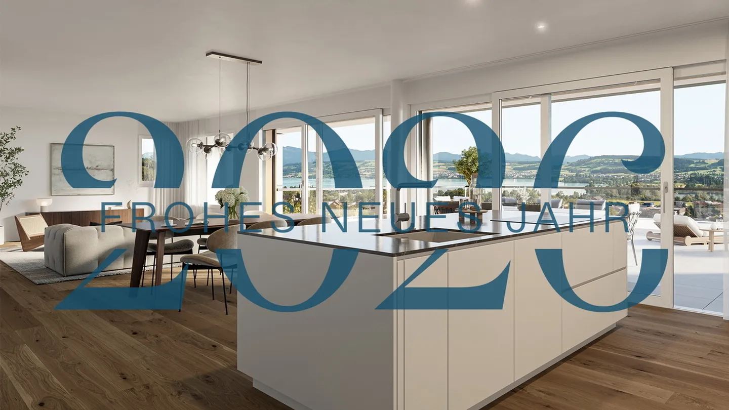 Exclusive penthouse with panoramic views over Lake Sempach - Photo 1 of 6