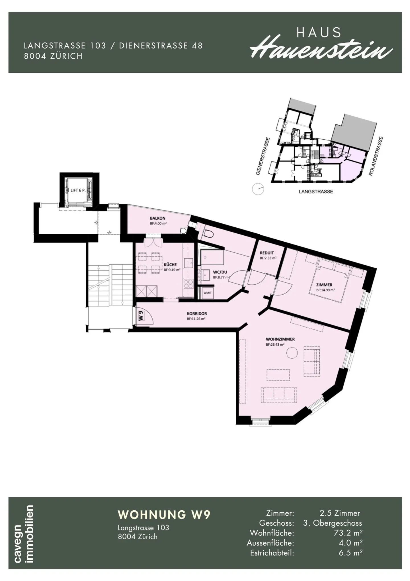 Nuova costruzione nel quartiere 4: Moderno appartamento di 2,5 stanze con balcone - Foto 7 di 10