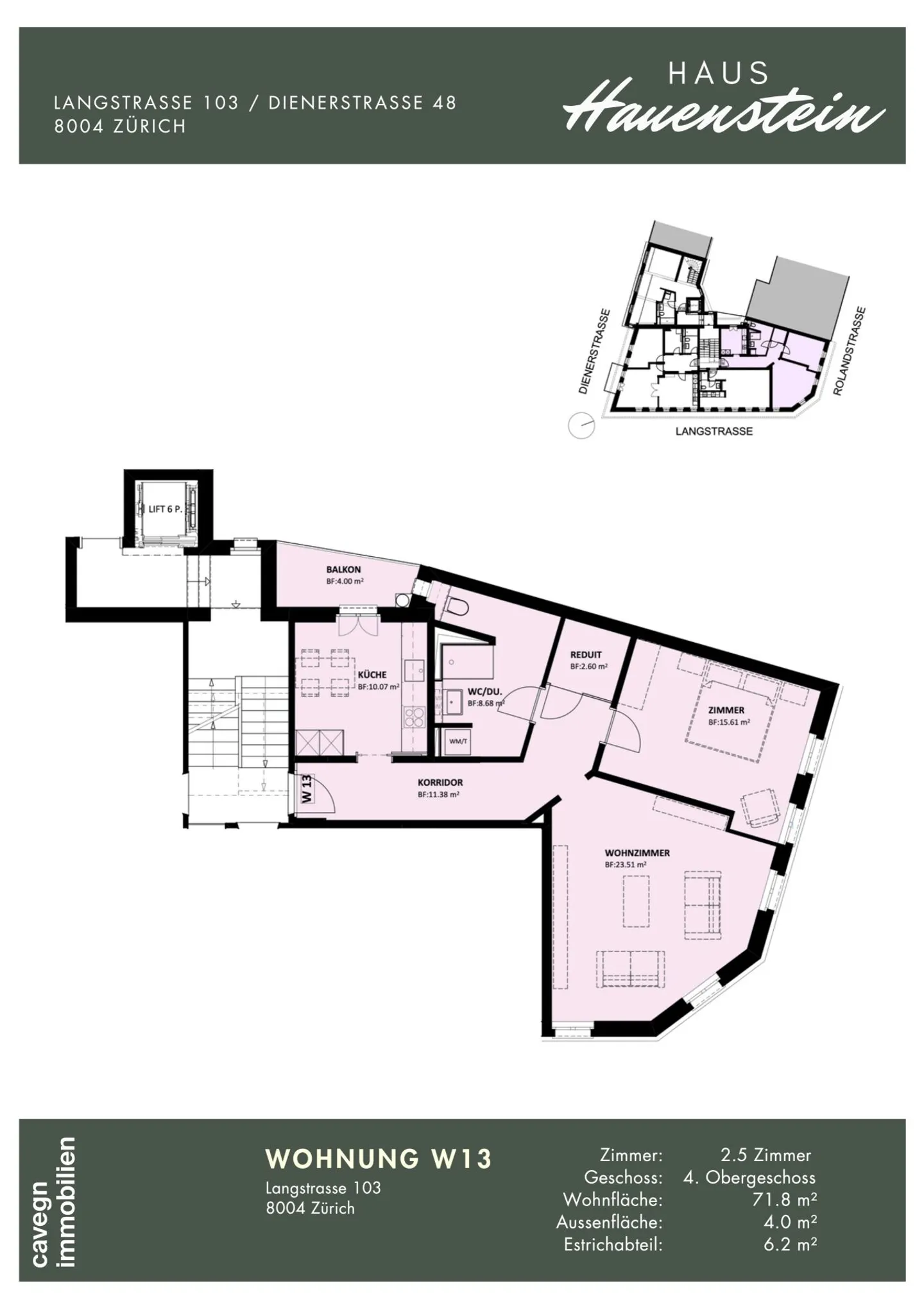 Nuova costruzione nel quartiere 4: Moderno appartamento di 2,5 stanze con balcone - Foto 8 di 10