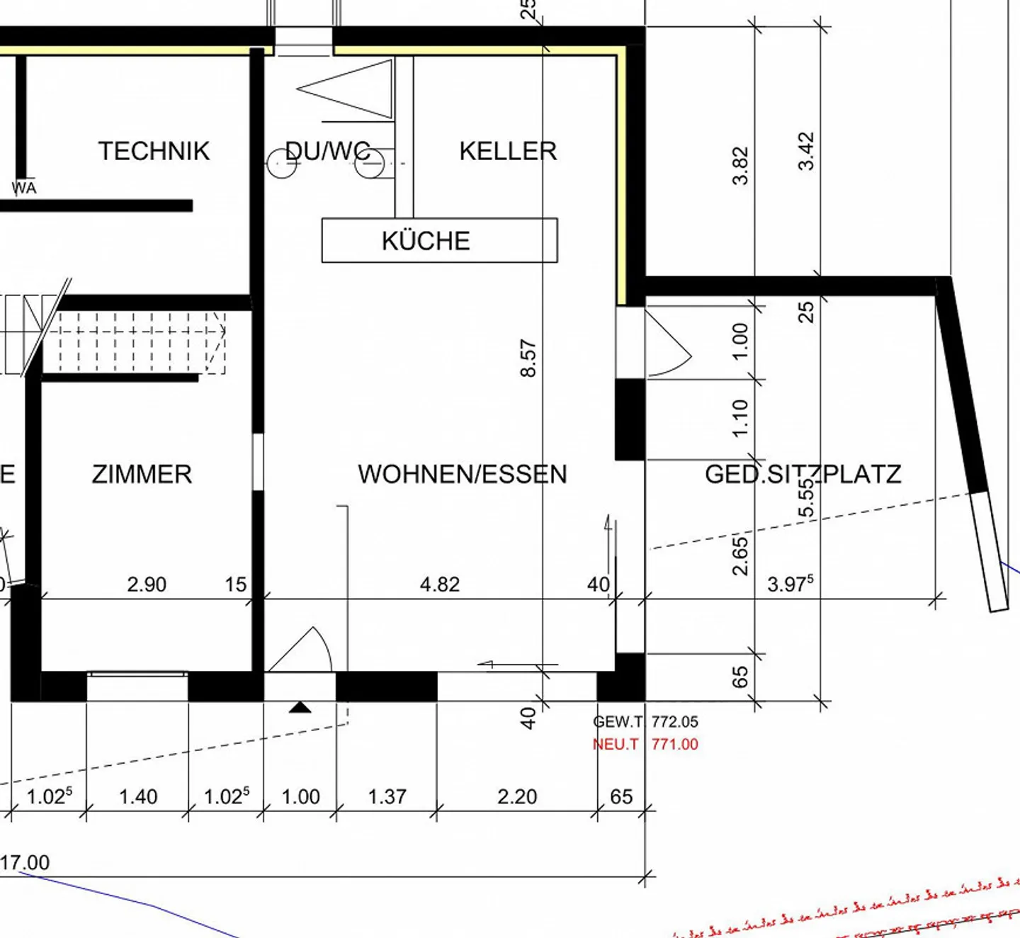 Modern 2.5-room new apartment in Sagogn with patio and parking space - Photo 9 of 9