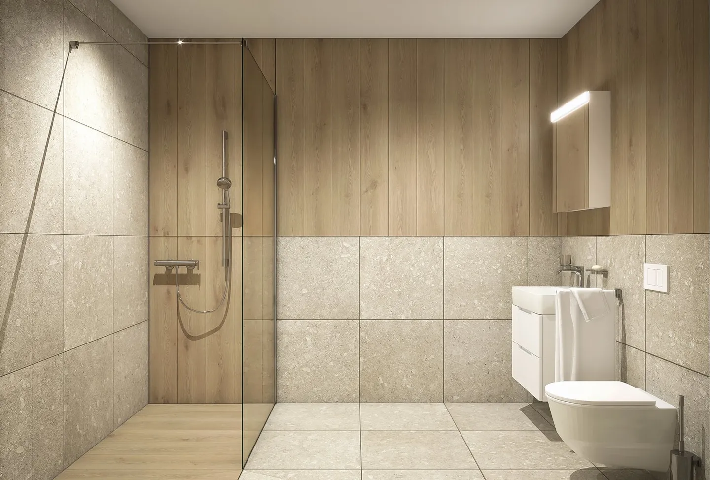 Appartement avec 2,5 pièces au rez-de-chaussée neuf - Photo 6 sur 10