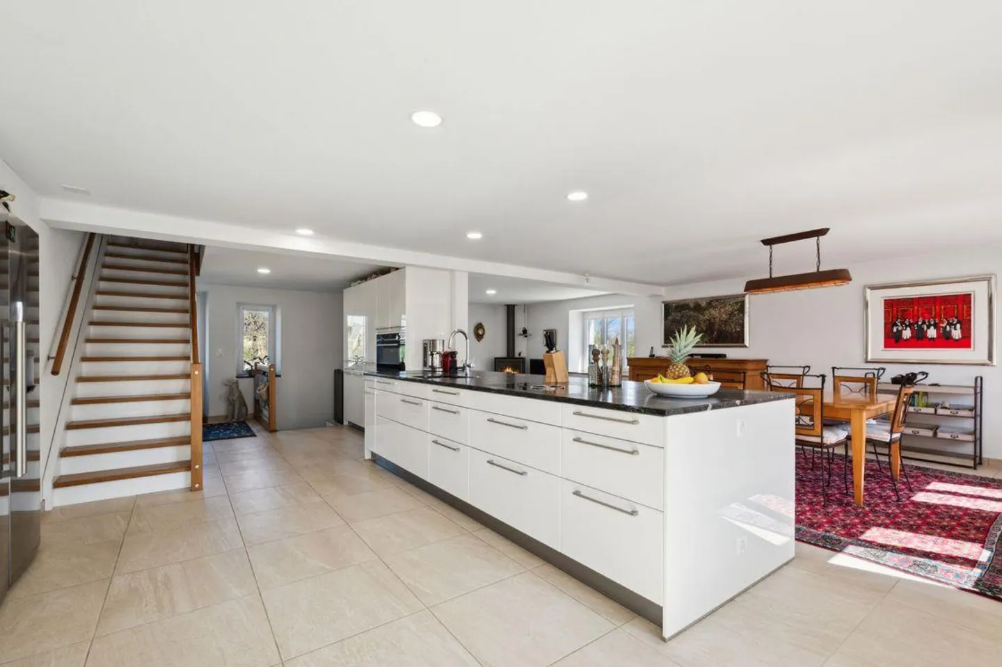 Renovated farmhouse with horse boxes, sand area and pasture - Photo 7 of 15