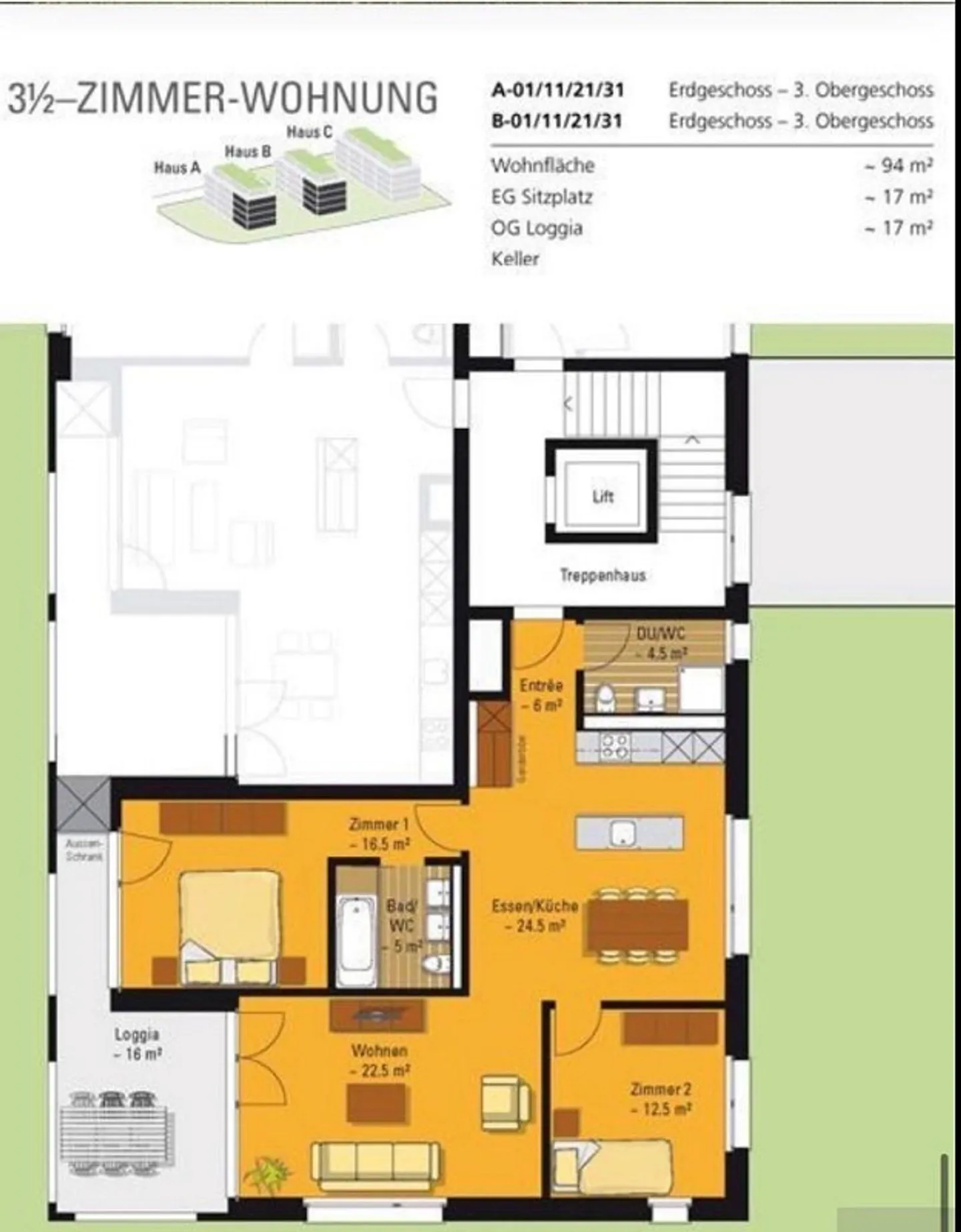 Appartement moderne et spacieux de 3.5 pièces à Goldach, fiscalement avantageux - Photo 6 sur 11