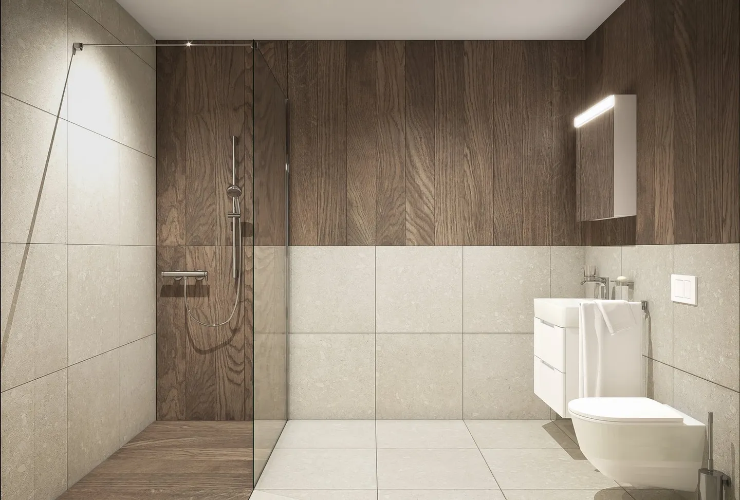 Appartement avec 3,5 pièces au rez-de-chaussée, neuf - Photo 9 sur 11