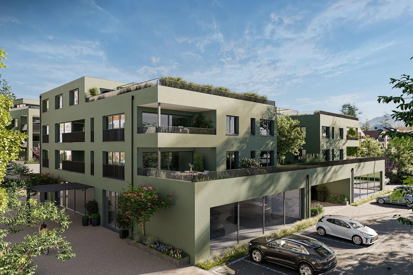 Appartement en attique de 5,5 pièces dans le « Surbpark » - Maison à Lengnau - Photo 7 sur 8