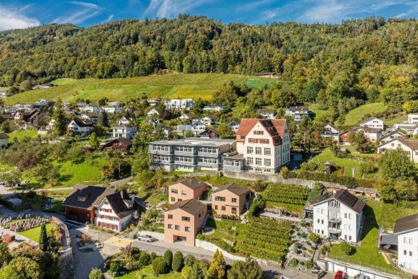 Maison individuelle fonctionnelle dans un emplacement ensoleillé et élevé dans le Balgach fiscalement avantageux - Photo 3 sur 15