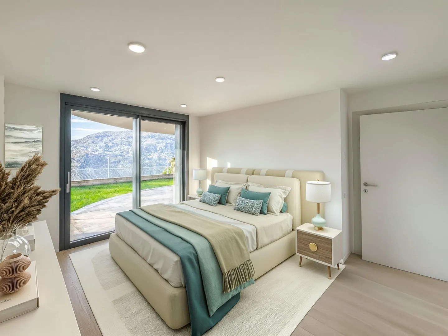 Nuovo ed esclusivo 4.5 locali con giardino e vista lago a Mont - Foto 4 di 10