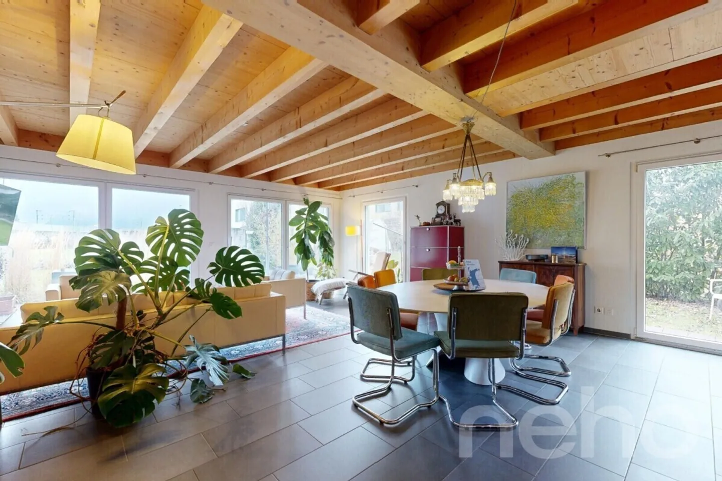 Familientraum mit Bergsicht und Garten im begehrten Thuner Dürrenast - Foto 2 di 12