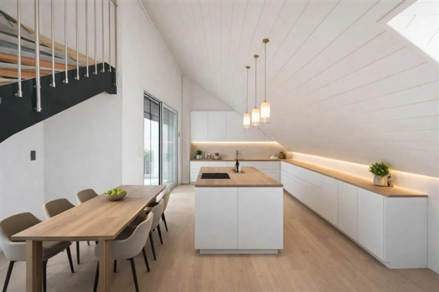 Opportunité d'utiliser une maison jumelée moderne de 3,5 pièces à Morens - Photo 4 sur 9