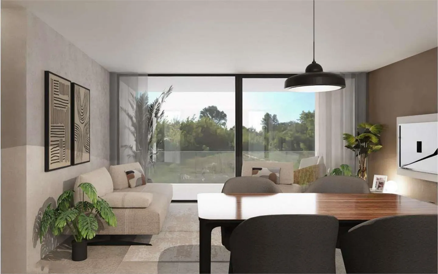 Bellinzona - Refined 3.5 rooms on the ground floor with large garden - Photo 1 of 13