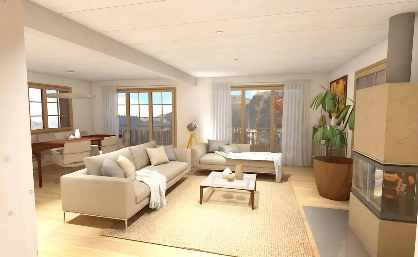 Modern Chalet with Sustainable Construction and Mountain Panorama - Photo 1 of 8