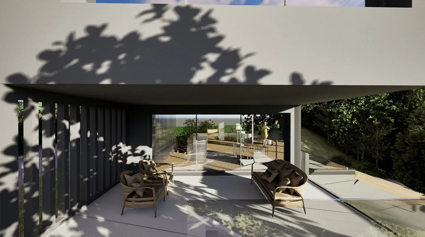 Moderne Villa in Val Mara - Foto 2 von 9