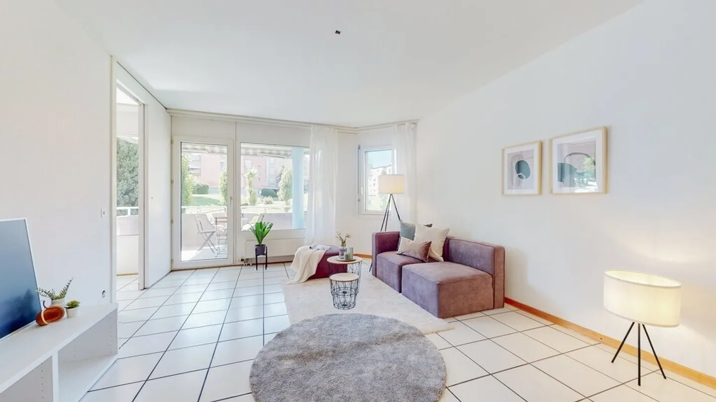 Appartement confortable de 3,5 pièces dans un quartier résidentiel et familial - Photo 5 sur 8