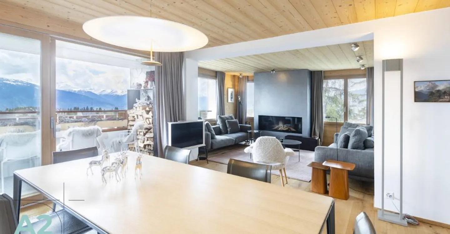Luxury Apartment in Crans with Mountain View - Photo 1 of 12
