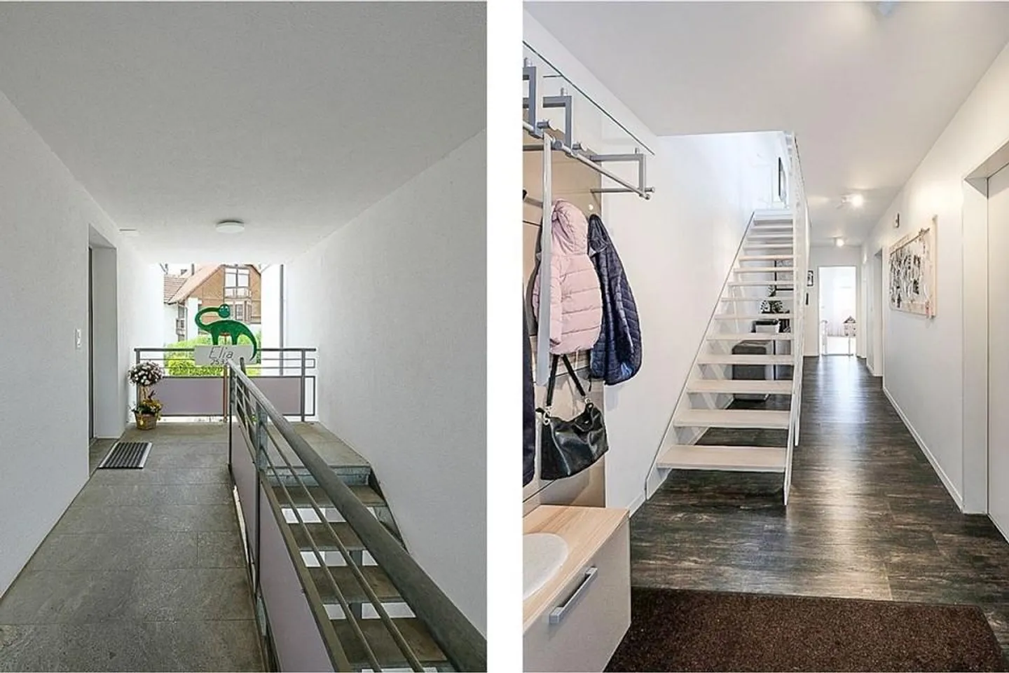 Appartement en duplex de 4,5 pièces élégant dans un emplacement calme et central... - Photo 2 sur 13