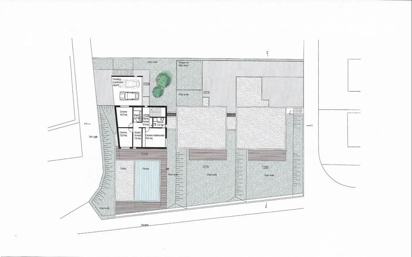 Grande villa avec piscine privée et vue imprenable à Carona - Photo 9 sur 12