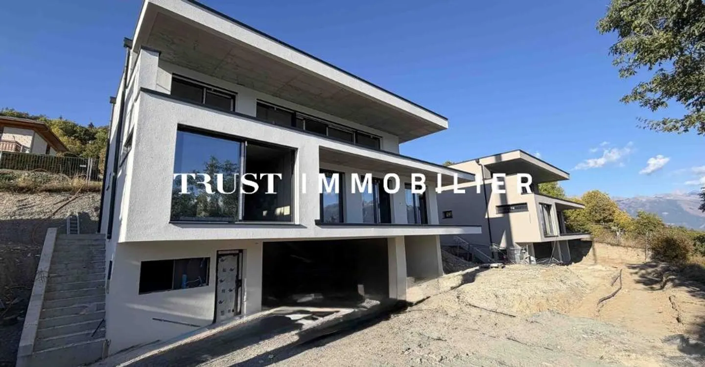 Villa moderne à Chermignon - Photo 2 sur 5