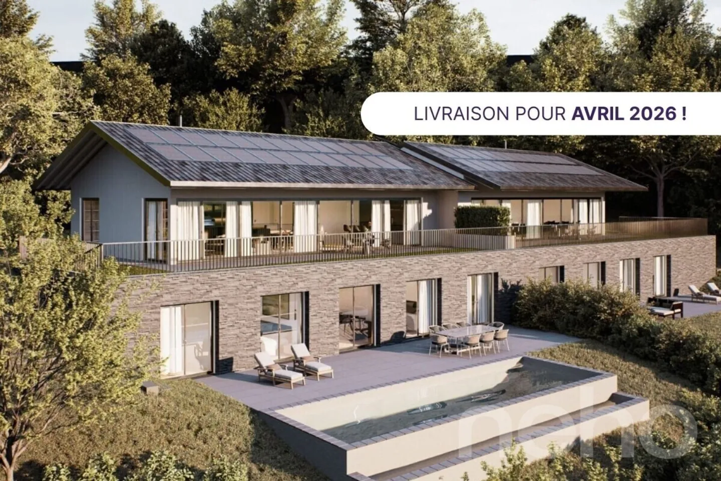 CHEXBRES ? MODERNE VILLA MIT ATEMBERAUBENDEM BLICK AUF DEN GENFERSEE - Foto 1 von 12